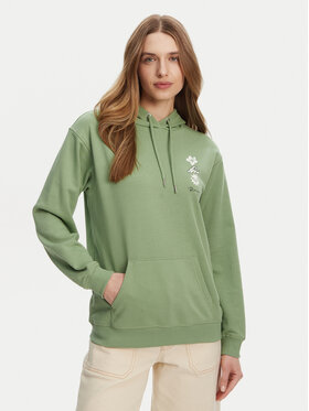 Roxy Roxy Bluza ERJFT04952 Zielony Regular Fit