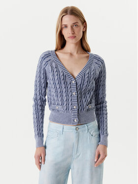 Guess Guess Kardigán W5YR15 Z3OU0 Kék Regular Fit