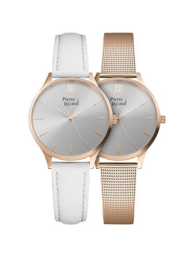 Pierre Ricaud Pierre Ricaud Zegarek P22033.97R7Q-SET Złoty