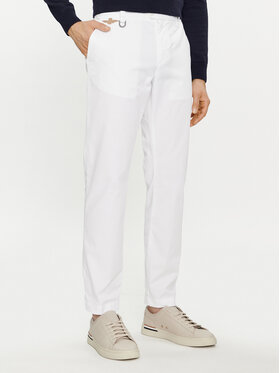 Aeronautica Militare Aeronautica Militare Pantaloni chino 241PA1597CT3293 Bianco Regular Fit