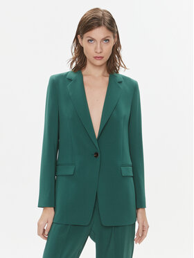 BOSS Boss Marynarka Jocaluah 50490053 Zielony Regular Fit