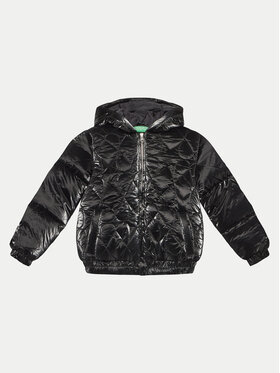 United Colors Of Benetton United Colors Of Benetton Geacă de iarnă 27WYCN05A Negru Regular Fit