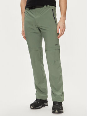 CMP CMP Spodnie outdoor 3T51647 Zielony Regular Fit