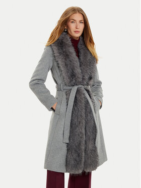 Marciano Guess Marciano Guess Вълнено палто 4BGL09 9957Z Сив Regular Fit