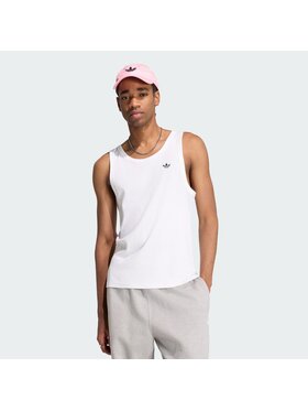 adidas adidas Tank top 164740 Biały Regular Fit