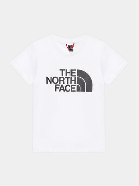 The North Face The North Face Marškinėliai B S/S Easy TeeNF0A82GHLA91 Balta Regular Fit