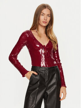 BARDOT BARDOT Body Verona 59471TB Czerwony Slim Fit