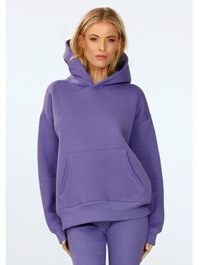 DKaren Sport DKaren Sport Bluza Oseye Fioletowy Classic Fit