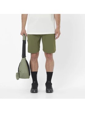 Salomon Salomon Szorty sportowe WAYFARER 2.0 SHORTS M Zielony Regular Fit