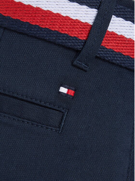 Tommy Hilfiger Kratke Hlače Iz Tkanine KB0KB08845 Mornarsko Modra Regular Fit