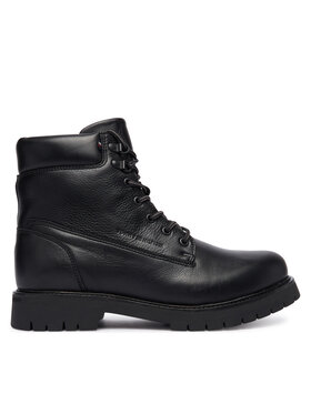 Tommy Hilfiger Tommy Hilfiger Schnürstiefeletten Flex Th Outdoor Rs FM0FM05600 Schwarz