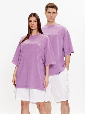 iets frans… iets frans… Tričko IF TONAL LOGO SS TEE 76555853 Fialová Loose Fit