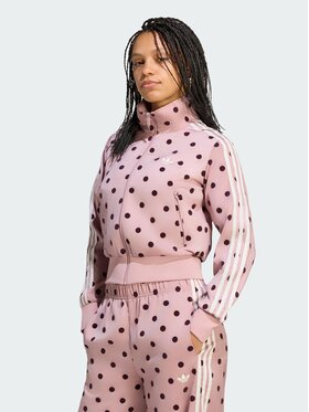 adidas adidas Top 161736 Fioletowy Regular Fit