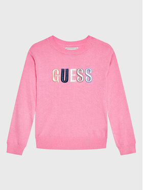 Guess Guess Džemper K3GR00 Z36I0 Ružičasta Regular Fit