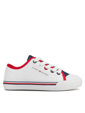 Tommy Hilfiger Tommy Hilfiger Sneakers Low Cut Up Sneaker T3X9-33325-0890 M Blanc