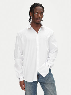 Just Cavalli Just Cavalli Košeľa 78OAL2A0 Biela Relaxed Fit
