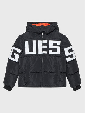 Guess Guess Geacă din puf L4BL04 WB240 Negru Regular Fit