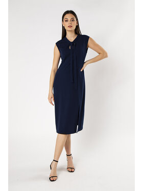 QUIOSQUE QUIOSQUE Sukienka codzienna DROGA DRESS Granatowy Regular Fit