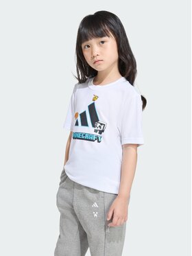 adidas adidas T-Shirt 159144 Biały Regular Fit