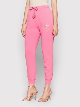 Pinko Pinko Spodnie dresowe Carico 1G17DC Y7Y5 Różowy Regular Fit