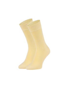 Zooksy Zooksy Skarpety wysokie unisex Basic Żółty