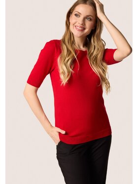 QUIOSQUE QUIOSQUE Svetr 6VF003 Červená Regular Fit