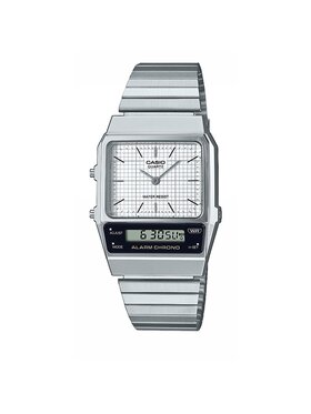 Casio Casio Ročna ura AQ-800E-7AEF Srebrna