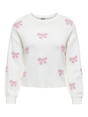 ONLY ONLY Pullover Bora 15360712 Weiß Regular Fit