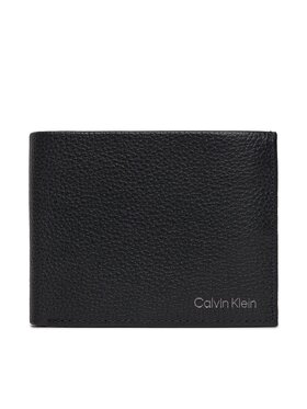 Calvin Klein Calvin Klein Veľká pánska peňaženka Warmth Trifold 10Cc W/Coin L K50K507969 Čierna