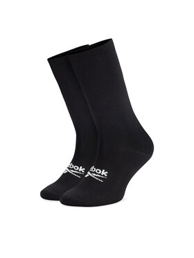 Reebok Reebok Високі шкарпетки unisex R0562-SS24 (1-pack) Чорний