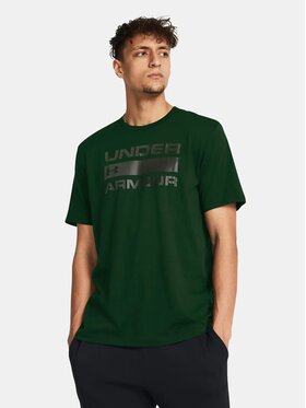 Under Armour Under Armour T-Shirt 1329582301 Zielony Regular Fit