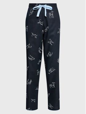 Cyberjammies Cyberjammies Spodnie piżamowe Beth 9385 Czarny Relaxed Fit