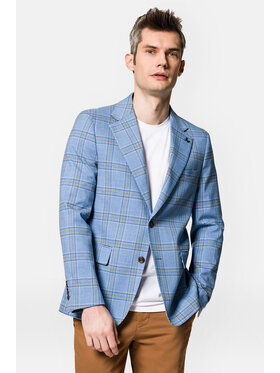 Lancerto Lancerto Marynarka Florence MA131123000016.NIEBIESKI Niebieski Slim Fit