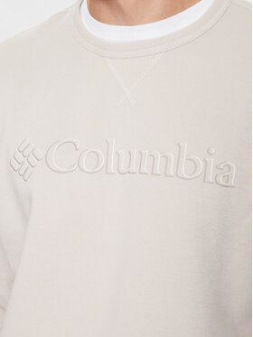 Columbia Jopa M Logo Fleece Crew Rjava Regular Fit