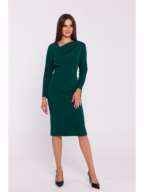 Stylove Stylove Večerní šaty S376 Zelená Ladies Fit