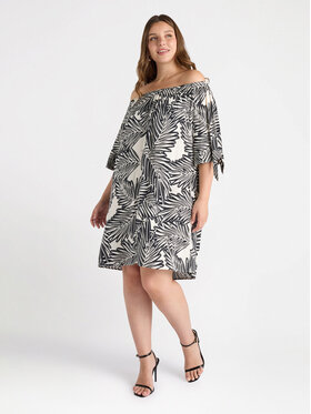 Fiorella Rubino Fiorella Rubino Sukienka codzienna 7004L001169N0S1 Czarny A-Line Fit