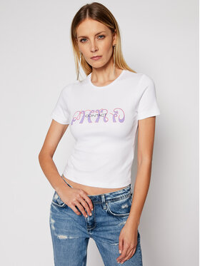 Local Heroes Local Heroes Tričko Mind Contact Tee SS21T0040 Biela Slim Fit