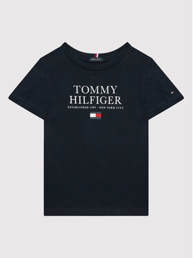 Tommy Hilfiger Tommy Hilfiger T-shirt Logo KB0KB07012 Tamnoplava Regular Fit