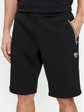 EA7 Emporio Armani EA7 Emporio Armani Plážové šortky 8NPS08 PJ4EZ 1200 Černá Regular Fit