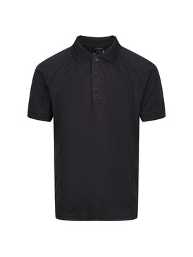 Regatta Regatta Polo Coolweave Czarny Shirt Fit