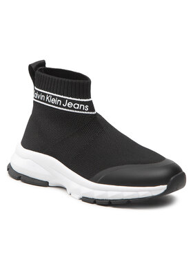 Calvin Klein Jeans Calvin Klein Jeans Sneakersy Sock Sneaker V3X9-80394-0702 M Czarny