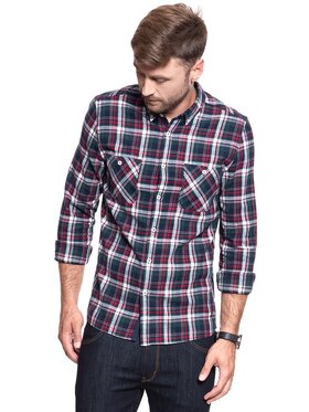 Mustang Mustang Koszula CLEMENS BDC FLANNEL Kolorowy Slim Fit