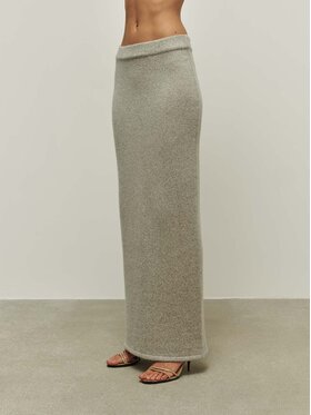 La Mania La Mania Sukňa NAME Sivá Classic Fit