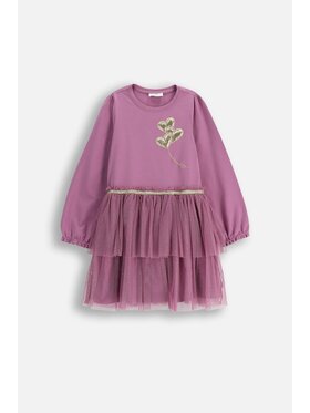 Coccodrillo Coccodrillo Šaty ZC5129101WGK-016 Fialová Regular Fit