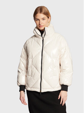 Weekend Max Mara Weekend Max Mara Pūkinė striukė Ernesta 54860423 Balta Regular Fit