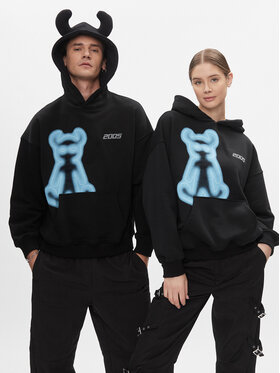 2005 2005 Μπλούζα Airbrushed Horned Lucky Μαύρο Regular Fit
