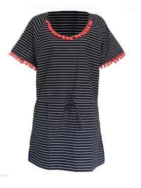 EA7 Emporio Armani EA7 Emporio Armani Sukienka 3YTA02 TN22Z Granatowy Regular Fit