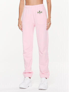 Chiara Ferragni Chiara Ferragni Teplákové kalhoty 74CBAT01 Růžová Regular Fit