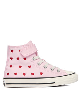 Converse Converse Tornacipő Chuck Taylor All Star Hearts & Roses Easy-On A19066C Rózsaszín