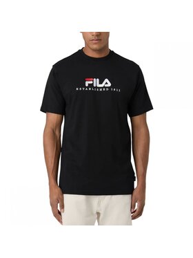 Fila Fila T-shirt Valsera Regular Logo T-shirt Nero Regular Fit